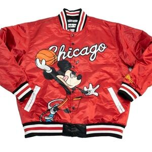 Disney Kids Chicago Basketball Jacket - Red